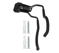 Wall-Mounted Heavy-Duty Metal Gadget Organizer Hooks for Garage Workshop Garden - 7.67 X 5.31 X 5.19 Inch Black Rack Storage System for Power Tools Hand Tools Plus DIY Equipment