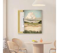Wall Mounted Hidden Meter Box, Wall Mounted, Indoor Restaurant Electrical Meter Box Decoration Hidden Painting, Ideal for Your Home Protective lid,002,35 * 45cm