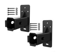 Wall Mounted Hitch Rack For Bike And For Cargo Carrier Storage Compatible With 1 25 Inch Receiver Steel For Garage Or Shed(2pcs)