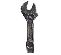 Wall Mounted Hooks - Antique Wrench Style Metal Shelf Industrial Rustic Layering Hats Towels Bags Practical Holder | Multifunctional Wall Hook for Bedroom B