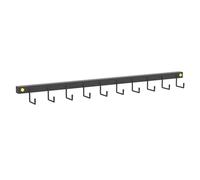 Wall-Mounted Hoop & Jump Rope Storage Rack, Space-Saving Metal Rack for Home Gym Indoor Exercise, Durable Hula Ring Holder