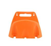 Wall Mounted Hose Reel 1pcs Wall Mounted Garden Irrigation Hose Pipe Hanger Plastic Rack Tap Watering Organizer Storage Holder Winding Frame(Orange)
