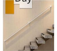 Wall Mounted ils for Seniors & Disabilities | Metal Iron Banister Railing, White, 3M (9.8ft) - Safe Security Support for Stairs & Hallways