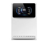 Wall Mounted Instant Heat Water Dispenser, 5 Levels Temperature Control, 5rd Level Water Volume Control, Automatic Cold Despenser with Child Lock(White)