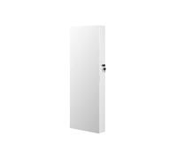 Wall Mounted Jewelry Storage Cabinet, White