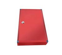 Wall Mounted Key Box - 156-Key Steel Key Cabinet Secure Key Safe with LockStorage Solution for Home Office and Business Use