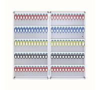 Wall-Mounted Key Box for Realtors - Secure Key Cabinet with 24 Hooks, Ideal for Property Management, Landlords, and Real Estate Agents - Essential Storage Solution.