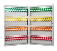 Wall-Mounted Key Cabinet, 96-Key Steel Key Holder for Home & Business - Durable Storage Solution for Easy nization & ty - Ideal for Large Companies