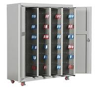 Wall-Mounted Key Cabinet with Lock Metal Key Management Box Secure Key Storage for Auto Workshops Key for Home and Office Key Safe for Increased Security
