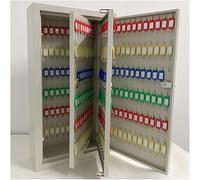 Wall Mounted Key Lock Box for 300 350 Keys High Capacity Key Storage Cabinet with Keyed Lock Secure Key for Home Office Use 350 Bits Included