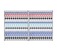 Wall Mounted Key Lock Box, Secure Key Storage Solution for Homes, Hotels, and Vehicles