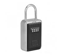 Wall Mounted Key Safe Box Mini 4 Digit Combinat Lock Sto Weatherproof Cover for Outdoor Securi Ideal for Home Office and Vacat Rentals