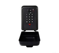 Wall Mounted Key Safe Outdoor Waterproof - Heavy Duty Combination Lock Box for Home & Garage - Zinc Alloy Security Cabinet 150x95mm(gray)
