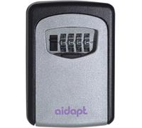 Wall Mounted Key Safe Secure Weatherproof EasyInstall Personal Code Silver/Black