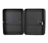 Wall-Mounted Key Safe with 20-Digit Combination Lock 5 Capacity Types Optional Storage Cabinet for Secure Property & Vehicle Management (Black)