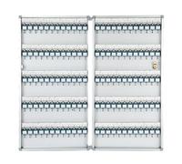 Wall Mounted Key Storage Box - Lockable Aluminum Alloy Key Organizer for Home, Office, School & Real Estate - Secure Key Management System & Holder - Essential Key Cabinet Solution