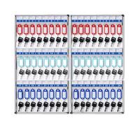 Wall Mounted Key Storage Box with Writable Keychains Secure Key Cabinet for Schools Real Estate & Home nization & Convenient Key Management Solution