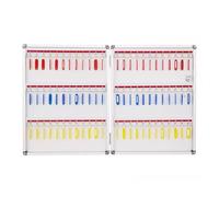 Wall-Mounted Key Storage nizer for Hotel, Car, Real Estate, Key Box, Space-Saving Key Management Solution (72 Hooks)