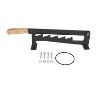 Wall Mounted Kindling Splitter Heavy Duty High Carbon Steel Manual Firewood Log Splitter Cracker for Indoor Outdoor Camping Firewood Processing