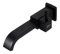 Wall-Mounted Kitchen Faucet - Single Hole Cold Water Tap with Quick Open Spool, G1/2 Interface, Stainless Steel, Modern Design for Easy Installat.