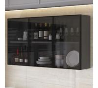 Wall-Mounted Kitchen Sto Cabinets & Metal Kitchenfor Kitchen Balcony & Bathroom (90x30x60cm/35.4x11.8x23.6)