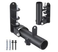 Wall Mounted Landmine Attachment for 1" Standard and 2" Olympic Bars | Wall Mount T Bar for 1" Standard Bar and 2" Olympic Bars, Steel T Bar Row Platform for Home Gym Strength Workouts