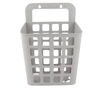 Wall Mounted Laundry Basket, Plastic Hanging Dirty Clothes Organizer with Carry Handle Hollow Household Storage Hamper Laundry Bag for Home Dorms RVs