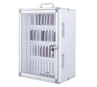 Wall Mounted le Phone Sto Cabinet Secure Lockable Cell Phone Safe for Fac Warehouse School Student Use Heat Sink Design for Efficient Cooling Portable Phone Deposit Box