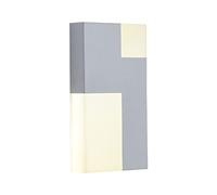 Wall Mounted Light Scandinavian Nordic Wall Light Sconce,9W Modern Acrylic Lampshade Wall Lighting Fixture, AC110-240V White/Yellow Light Indoor Wall Lantern for Corridor Balcony Bedside Hom