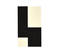 Wall Mounted Light Scandinavian Nordic Wall Light Sconce,9W Modern Acrylic Lampshade Wall Lighting Fixture, AC110-240V White/Yellow Light Indoor Wall Lantern for Corridor Balcony Bedside Hom