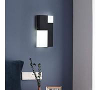 Wall Mounted Light Scandinavian Nordic Wall Light Sconce,9W Modern Acrylic Lampshade Wall Lighting Fixture, AC110-240V White/Yellow Light Indoor Wall Lantern for Corridor Balcony Bedside Hom