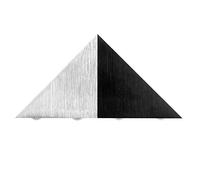 Wall Mounted Light Simple Style Wall Lamp Modern Personality Triangle LED Wall Light Indoor Wall Lamp Bedroom Bedside Living Room Corridor Wall Light Decorative Lamp Bar Cafe Atmosphere Lamp