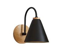 Wall Mounted Light Wall Lamp Sconce, Modern Wooden Wall Lights Bedside Decorative Reading Lamps, E27 Nordic Macaroon Wall Spotlights Sconces For Bedroom Study Room Aisle Stairs Hotel Reading Lig