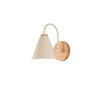 Wall Mounted Light Wall Lamp Sconce, Modern Wooden Wall Lights Bedside Decorative Reading Lamps, E27 Nordic Macaroon Wall Spotlights Sconces For Bedroom Study Room Aisle Stairs Hotel Reading Lig