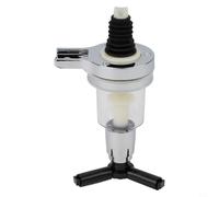Wall Mounted Liquor Dispenser Head with 25ml 35ml 45ml Measure Optics for souls Wine Beer Cocktails, ABS AS Silicone Pourer for homes Bar Pub(45ml)