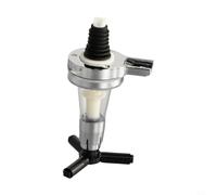 Wall Mounted Liquor Dispenser Head with 25ml 35ml 45ml Measure Optics for souls Wine Beer Cocktails, ABS AS Silicone Pourer for homes Bar Pub(25ml)