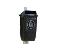 Wall Mounted Litter Bin, 50L