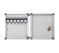 Wall Mounted Lockable Key Storage Box - Durable Aluminum Key Organizer for Home, Office, School & Real Estate - Secure Key Management Solution & Cabinet System