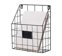 Wall Mounted Magazine Rack - Magazine Rack | Newspaper Hangers | Wall File Holder, Magazine Basket, Artistic Sense Storage Organizer for Brochures, Books, Mail and All