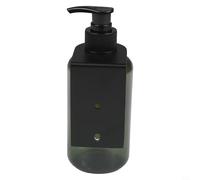 Wall Mounted Manual Soap Dispenser Pump Bottle Holder For Shampoo Shower Gel Bathroom Kitchen Green Black(1 Bottle A)