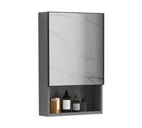 Wall Mounted Medicine Cabinet Mirror with Storage - Rectangle Bathroom Mirror with Shelves for nized Space Stylish and Functional Perfect for Small Bathrooms