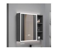 Wall-Mounted Medicine Cabinet with Mirror for Bathroom and Living Room, Storage Organizer for Hallway and Bedroom