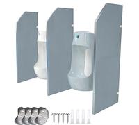 Wall-Mounted Men's Urinal Partition Durable Divider for Toilets Ideal for Schools Kindergartens Shopping Malls & Public Restrooms - 1 PCS