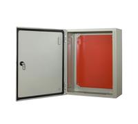 Wall-Mounted Metal Electl Enclosure Box - Control Panel Distribut Box, Low Volta Distribut Board, Industrial Panel Board (600x500x200mm, JXF)