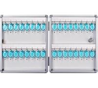 Wall-Mounted Metal Key Box Secure Key Management System for Home & School Includes Labels Easy Access Key Holder for Convenient Storage & ion