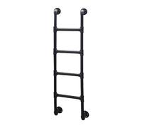 Wall Mounted Metal Ladder for Attics Lofts & Bunk BedsVersatile Egress Solut for & Basements4ft 6ft 7ft 8ft Height Opts