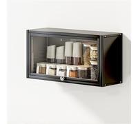 Wall-Mounted Metal Medicine Cabinet - Kitchen Spice Rack & Pantry Over Toilet Storage with Flip-Up Door Ideal for Living Room & Bathroom Storage Solutions