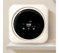 Wall Mounted Mini Automatic Washing Machine, Full-Automatic Washing Machine and Spin Dryer, 3kg Capacity Front Load Washing Machine, 95℃ High-Temperature Drying, for Dormitory in Travel Apartments,N