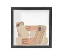 Wall Mounted Money Box | Multi-Purpose Holder for Hanging, Displaying Photos and Objects | for Couples Family Friends Girlfriend Tickets Photo Banknotes Memories