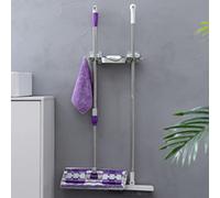 Wall-mounted Mop Soap Holder Waterproof Mop Holder Wall-mounted Mop Soap Holder Soap Holder 3-in-1 Mop Soap Holder Wall Mounted For Bathroom